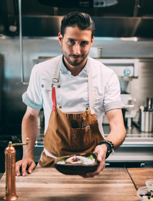 our passionate cook